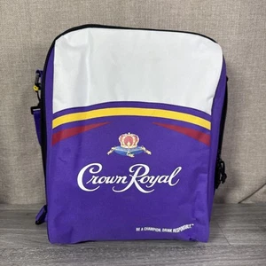 Borsa a tracolla vintage Crown Royal Cooler isolata lato morbido 11,5 x 14 - Foto 1 di 6