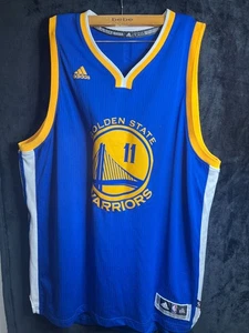 Adidas NBA Golden State Warriors Klay Thompson #11 Swingman Jersey Men’s XXL Blu - Picture 1 of 7