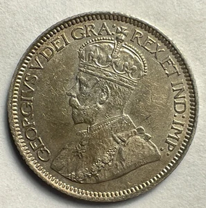 Kanada 1912 10 Cent Groschen schön höherwertig ~ AU Erhaltung .925 Sterling Silber - Bild 1 von 2