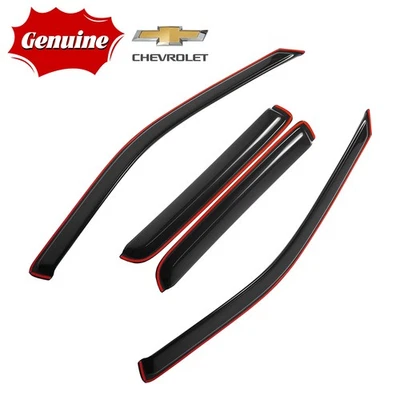 Genuine Chevrolet Window Visors Colorado 2004-2012 Wind Sun Vent Deflector - Image 1 of 4