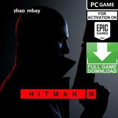 HITMAN 3 III PC [Steam Key] GLOBAL FAST SENT! Stealth ASSASSIN SHOOTER - Image 1 of 4
