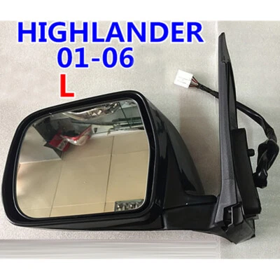 1x Espejo retrovisor delantero izquierdo 5 hilos color pintura Toyota Highlander 2001-2006 Foto 1 de 3