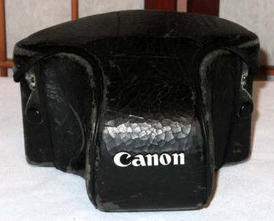 SOLO CUERPO DE CÁMARA FILM CANON AV-1 35mm SLR con FUNDA DE CÁMARA Foto 1 de 4