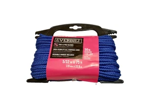 Everbilt Polypropylen Kordel & Poly Mischungen 285501 5/32" x 75 Fuß Diamant Geflecht - Bild 1 von 3