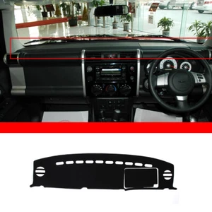 Dash Mat Suit For Toyota FJ Cruiser 2007-2021 DashMat Pad Dashboard Cover Black - Picture 1 of 8