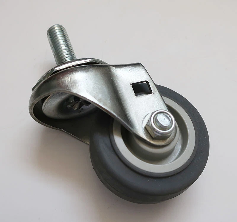 SUPPORT FRONT CASTER WHEEL, TENNANT 2370, BR-2000 ELECTRIC BUFFERS, 600189, 17D - Image 1 of 1