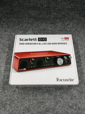 Focrite Scarlett 8I6 3Rd Gen Audio Schnittstelle Aus Japan - Bild 1 von 4