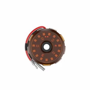 KC Hilites Cyclone V2 LED - Single Light Amber - Picture 1 of 9