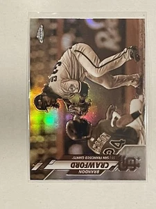 Brandon Crawford 2020 Topps cromo refractor sepia Giants #88 - Imagen 1 de 2
