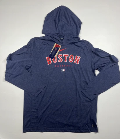 Nike Tri-Blend Boston Red Sox Lightweight Hoodie Size Medium NWT Cover