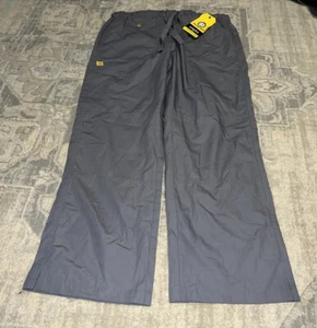 new Wonder Winks Origins gray Nurse Regular Scrub Pants womens sz large - Picture 1 of 6