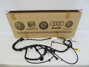 New OEM 2003-2005 VW Touareg Twin Halogen Head Light Lamp Wiring Harness Section - Picture 1 of 8