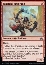 Fanatical Firebrand Foil | NM | rivals of ixalan | Magic MTG