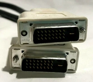 (NUEVO) Cable de monitor DVI-D de 10 ft 24+1 doble enlace digital macho a macho | TOTALMENTE NUEVO - Imagen 1 de 5