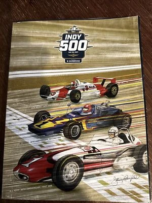 2021 Indianapolis 500 Official Collector 105th Running Program in Stock - Image 1 of 2
