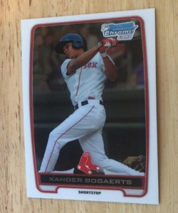 Bowman Chrome Prospects Xander Bogaerts 2012 #BCP105 - 1er Bowman - Imagen 1 de 2