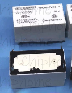 1Pce JE-105D 5VDC 5A 250VAC Power Relays 5Pins - Picture 1 of 1