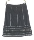 TORRID Black Floral Net Mini Elastic Waist Flare Skirt Women Plus Size 2 Pull On