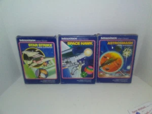 Astrosmash, Star Strike y Spack Hawk para Intellivision con cajas - Imagen 1 de 5