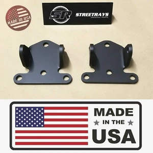 [SR] Solid Motor Engine Mount SBC Chevy Clam shell Rat Hot Rod NHRA Street Stock - Picture 1 of 3