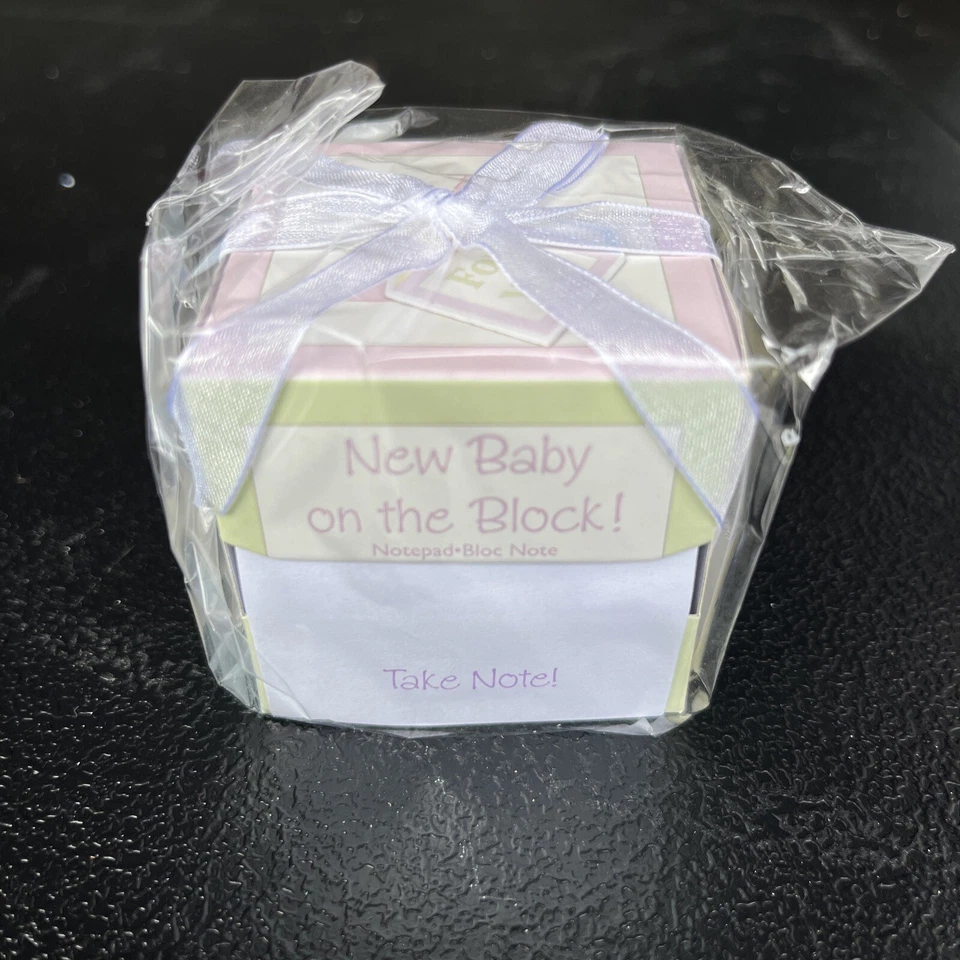 Kate Aspen 28083NA Take Note Baby on The Block Sticky Notes Case of 96