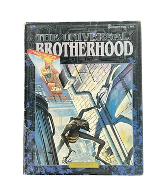 Shadowrun Universal Brotherhood Missing Blood Unleash Your Inner Habilities 1990 Foto 1 de 4