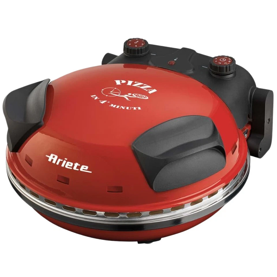 Ariete 00C090910AR0 1200W Elektrischer Pizzaofen - Rot