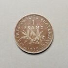 1 Franc  "Semeuse"  argent - 1915 - FRAPPE MEDAILLE - Rare et recherchée