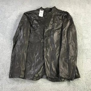 John Varvatos Collection Jacket Mens 54 Woodward Button Lambskin $ 2398 Blazer - Picture 1 of 13