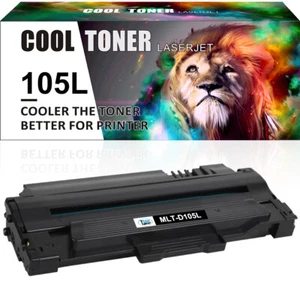 Paquete de 1 tóner MLT-D105L compatible para Samsung SF-650 SCX-4600 SCX-4623 MLTD105L - Imagen 1 de 10