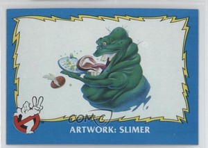 1989 Topps Ghostbusters II Artwork: Slimer #85 6b1