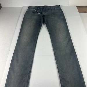Paige Jeans Men's 31 Lennox Slim Fit Straight Leg Grey Whiskers Stretch Denim - Picture 1 of 21