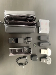 DJI Osmo Pocket 3 Kreativ Combo + Filterset + 2x DJI Mic2 Mikrofone NEUWERTIG - Zdjęcie 1 z 11