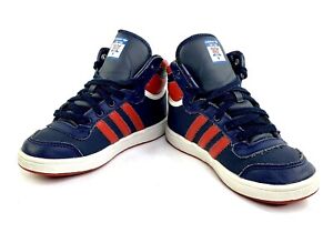 Adidas Originals Top Ten High Shoes Toddler Size US 10K Navy/Scarlet/White