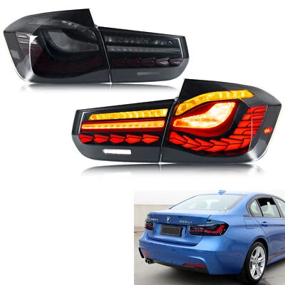 Luces traseras LED GTS para BMW Serie 3 F30 F80 M3 2013-2018 Luces traseras secuenciales Foto 1 de 4