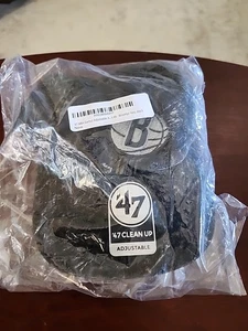 47 NBA Brooklyn Nets verstellbar verstellbar Clean Up Mütze Erwachsene Einheitsgröße - Bild 1 von 2
