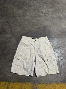 Vintage Levis Silver Tab Cargo Shorts Size 9 Explorer Shorts Baggy Skater - Picture 1 of 16