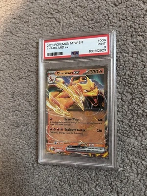 Pokémon TCG 2023 Charizard ex 006/165 PSA Graded 9 MINT - Image 1 of 2
