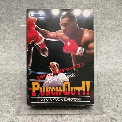 NINTENDO Mike Tyson Punch Out!! Famicom Software from Japan - Image 1 of 4