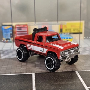 2019 HOT WHEELS WALMART EXCLUSIVE TRUCK SERIES ‘70 DODGE POWER WAGON Red 1970 - Picture 1 of 8