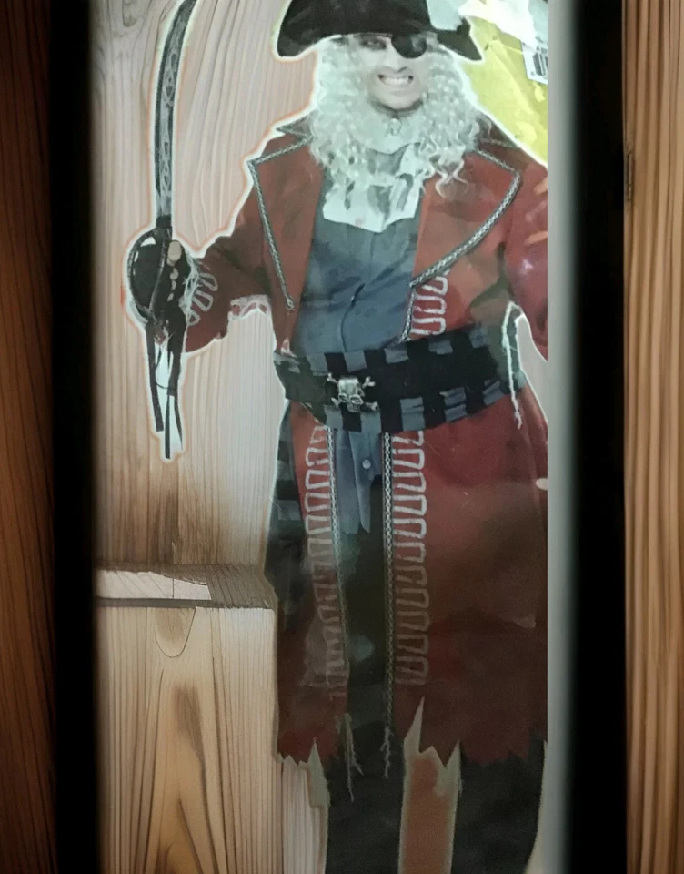 Zombie Pirate Captain Costume Premium Adult Size XXL Plus  With Extras AWESOME!! - Image 1 of 4