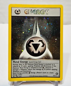 Metal Energy 19/111 Holo Rare Unlimited Neo Genesis Pokemon 605 - Picture 1 of 13