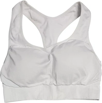 Champion NWT Infinity Racerback Sports Bra in White Size Medium Seamless Knit - Image 1 of 4
