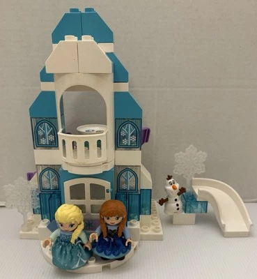 Lego DUPLO 10899 Castillo de Hielo Congelado Casi Completo - Elsa, Anna, Olaf Foto 1 de 4