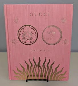 GUCCI Holiday 2018 Gift price catalog Hardcover Coffee Table Book - Picture 1 of 4
