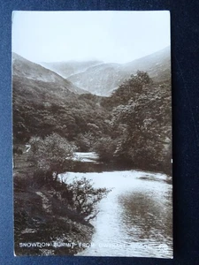 Gales Snowdon Summit from gwynant bridge c1911 RP Postal por Bunneys Ltd - Imagen 1 de 3