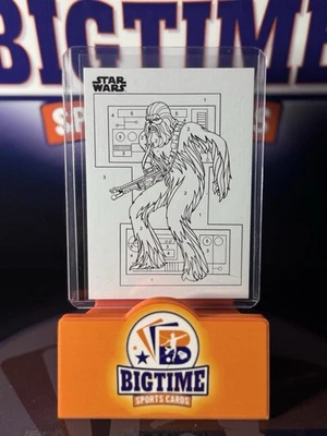 Chewbacca 2025 Topps Chrome Star Wars SW By Numbers🔥 - Image 1 of 4