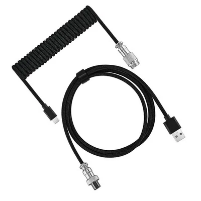 NEW 3M Type C Mechanical Keyboard Coiled Cable USB Keyboard Wire Connector - Image 1 of 4