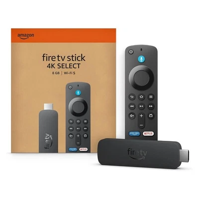 Amazon Fire TV Stick 4K Select (Newest Gen 2025) Wi-Fi 5 With Alexa Voice Remote - Image 1 of 4