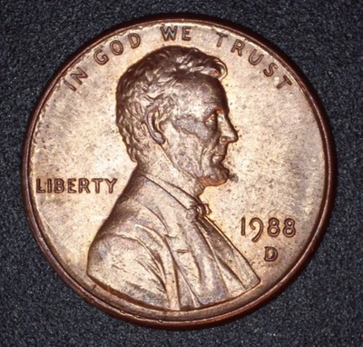 1988-D 1C Flared G, FS-901, RD Foto 1 de 4